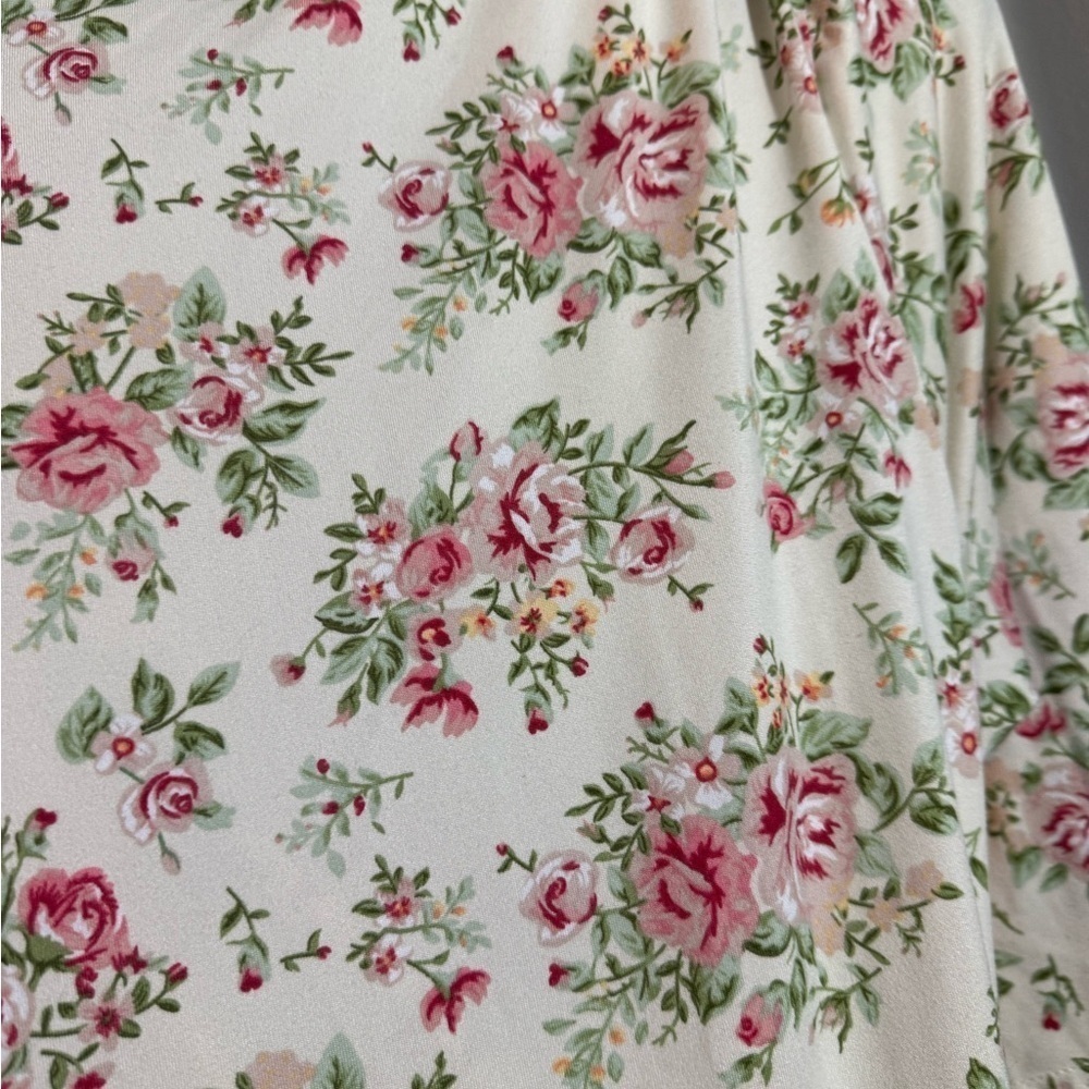 Floral Print Women's Robe - One size - Picture 7 of 11